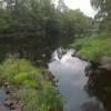 Motorcycle Road lake-mien-morrum-river-tingsryd-olofstrom-- photo
