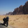 Motorcycle Road wadi-rum- photo