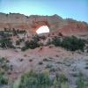 Motorcycle Road arches-national-park-- photo