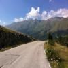 Motorcycle Road gran-sasso-d-italia-- photo